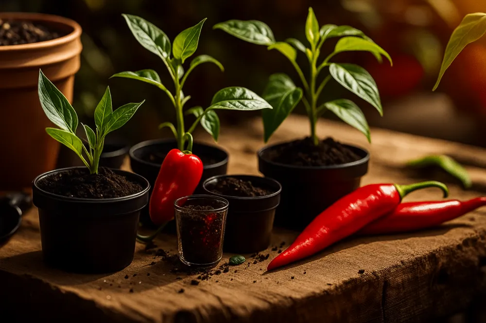 Transplanting Pepper Seedlings Successfully 3 Transplanting Pepper Seedlings - intro - Proc