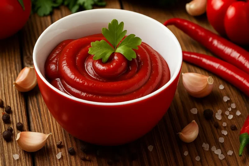 Easy Spicy Ketchup Using a Slow Cooker with ChilliChump 2 Spicy Ketchup image 1 Edited