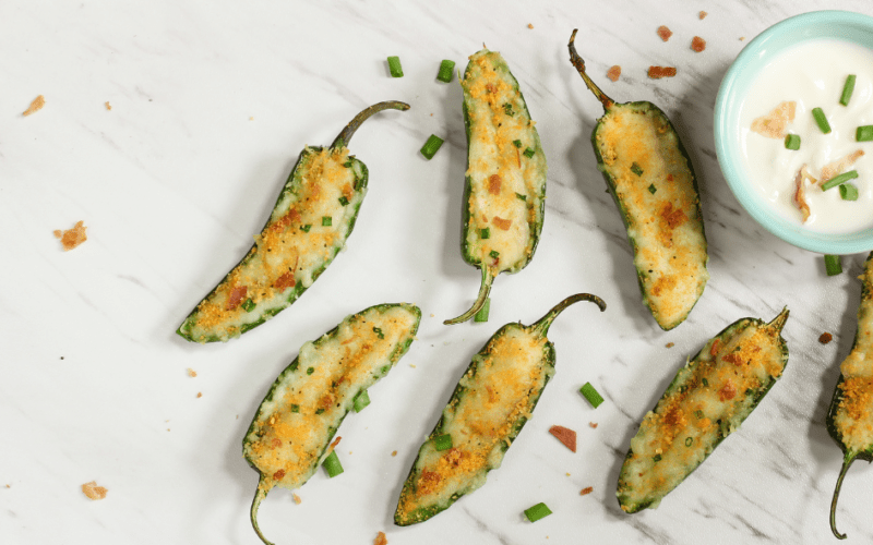 45 Minute Quick and Tasty Cream Cheese Jalapeno Poppers 2 Stuffed Jalapeno Poppers - Bacon and Ranch