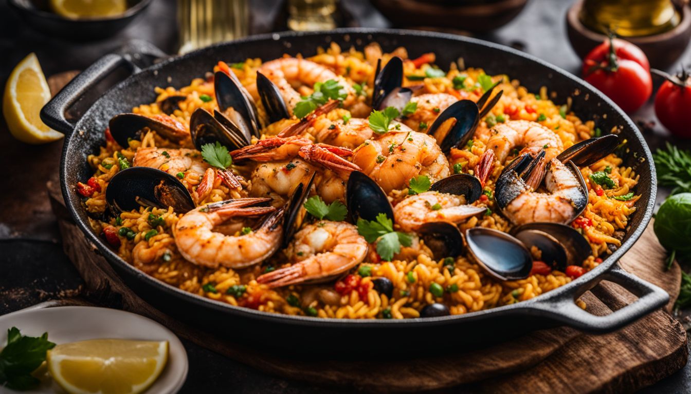 Spanish Paella Basket