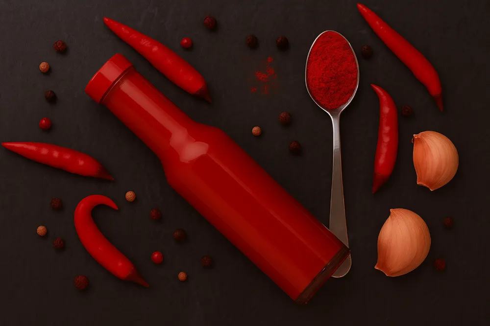Homemade Tabasco like hot sauce Proc