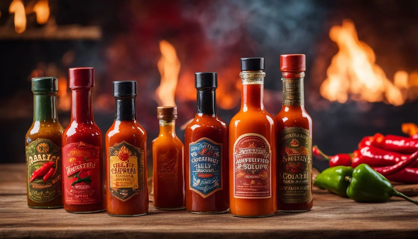 Hot sauce challenge - bottles