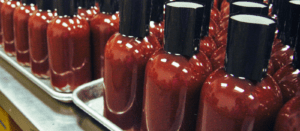 Hot sauce bottles