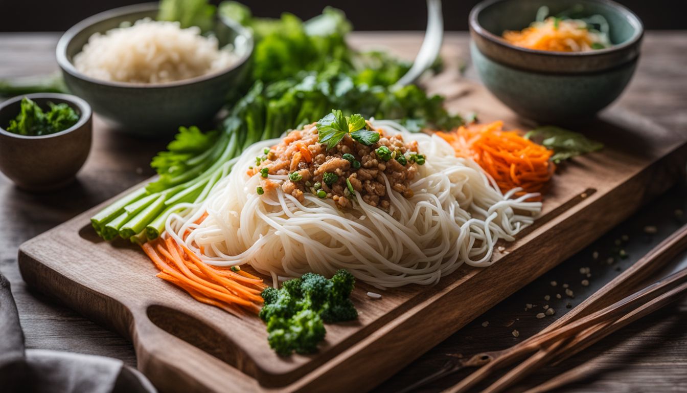 Ingredients for Pad Thai Recipe