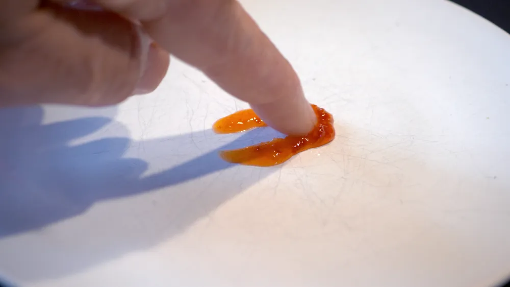 Homemade Chilli Jam That’ll Ruin Store-Bought Forever 11 Testing if jam is ready