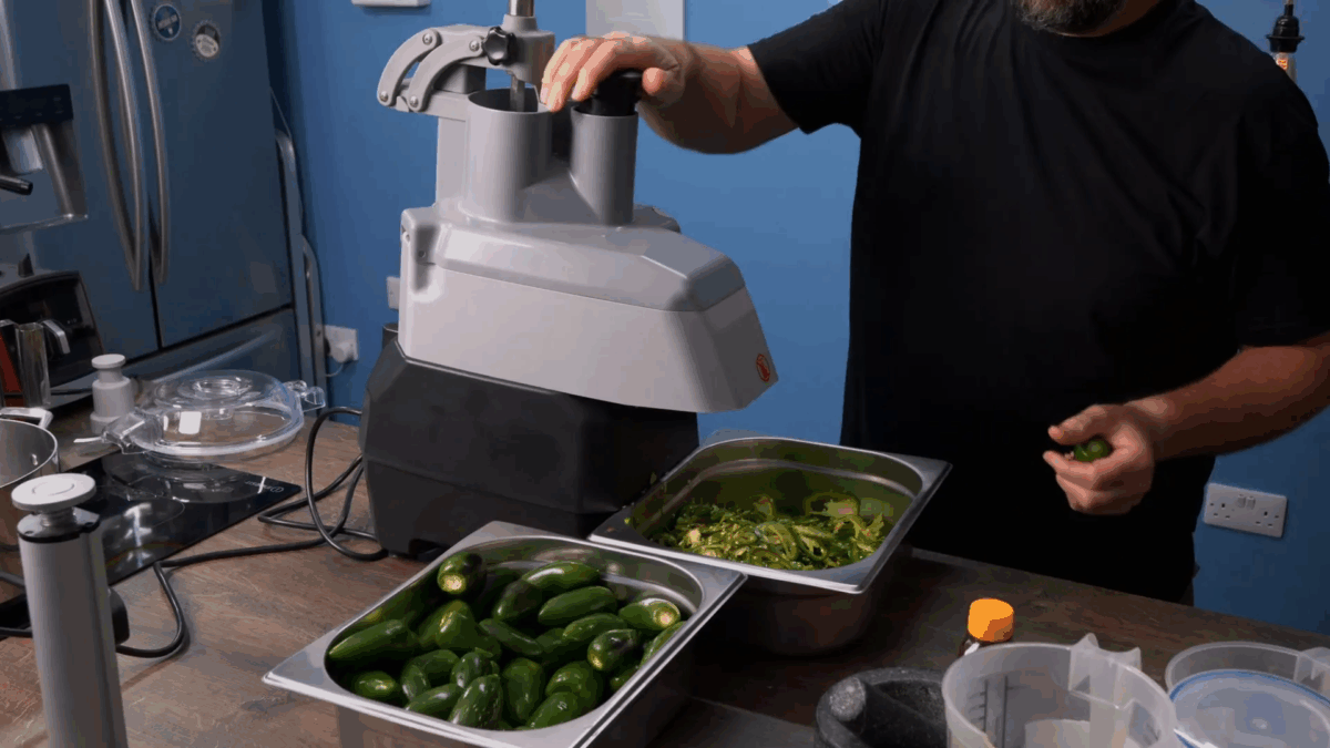 Sliced jalapenos
