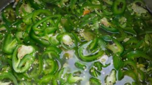 Honey pickled jalapenos