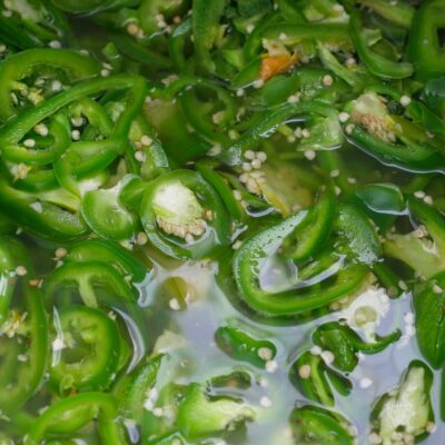 Honey pickled jalapenos