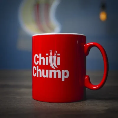 ChilliChump Branded Cambridge Mug - Red & White